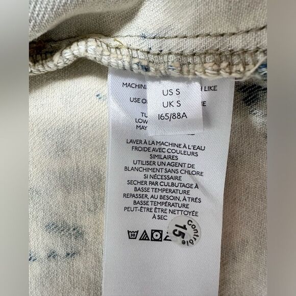 FREE PEOPLE Rumors Denim Jacket Size SMALL - Picture 12 of 16